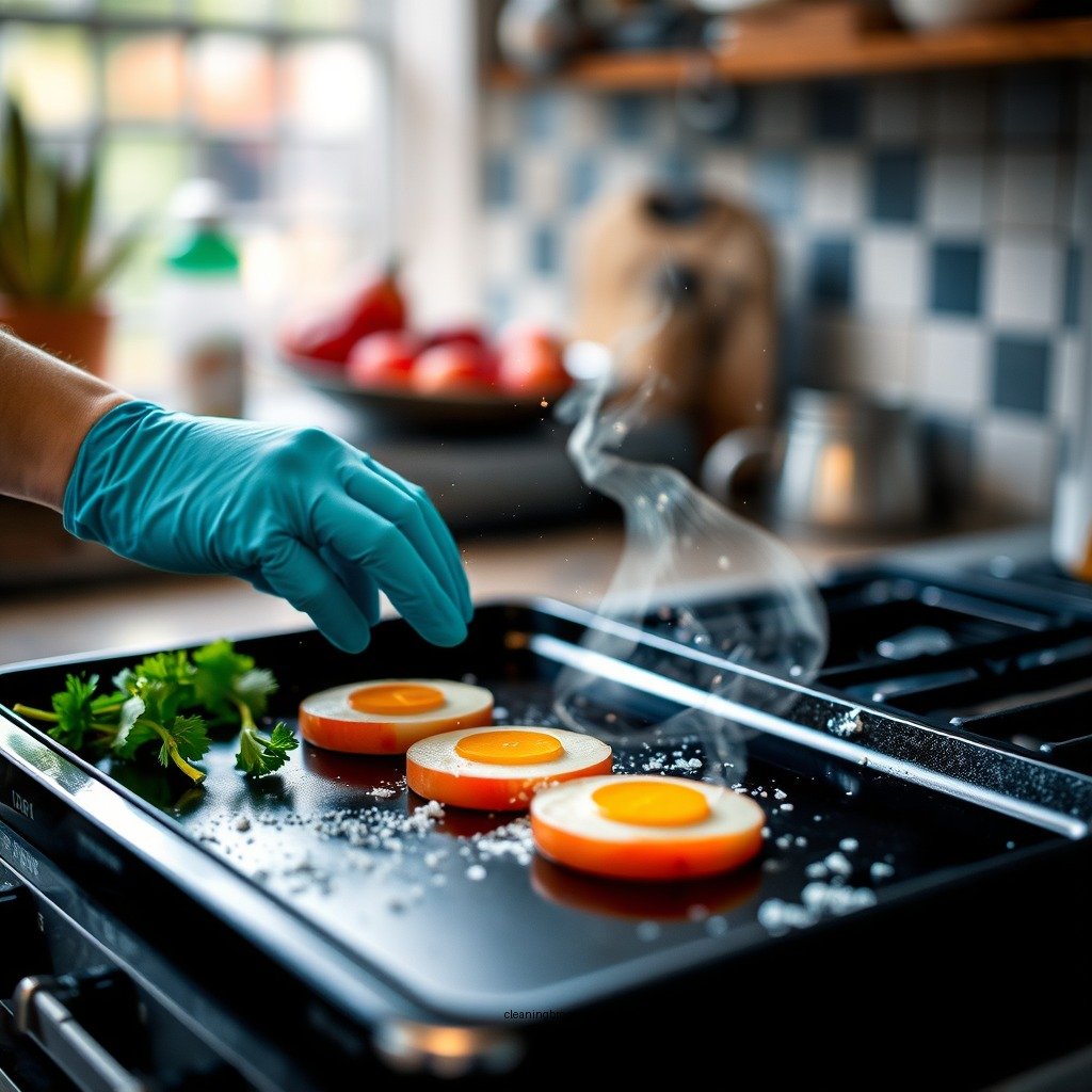 Basic Cleaning Method - how to clean non stick griddle