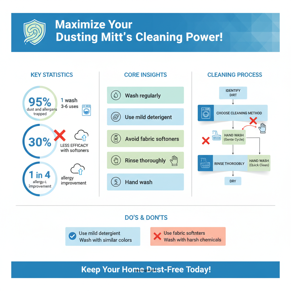 how to clean norwex dusting mitt - Data Infographic and Statistics