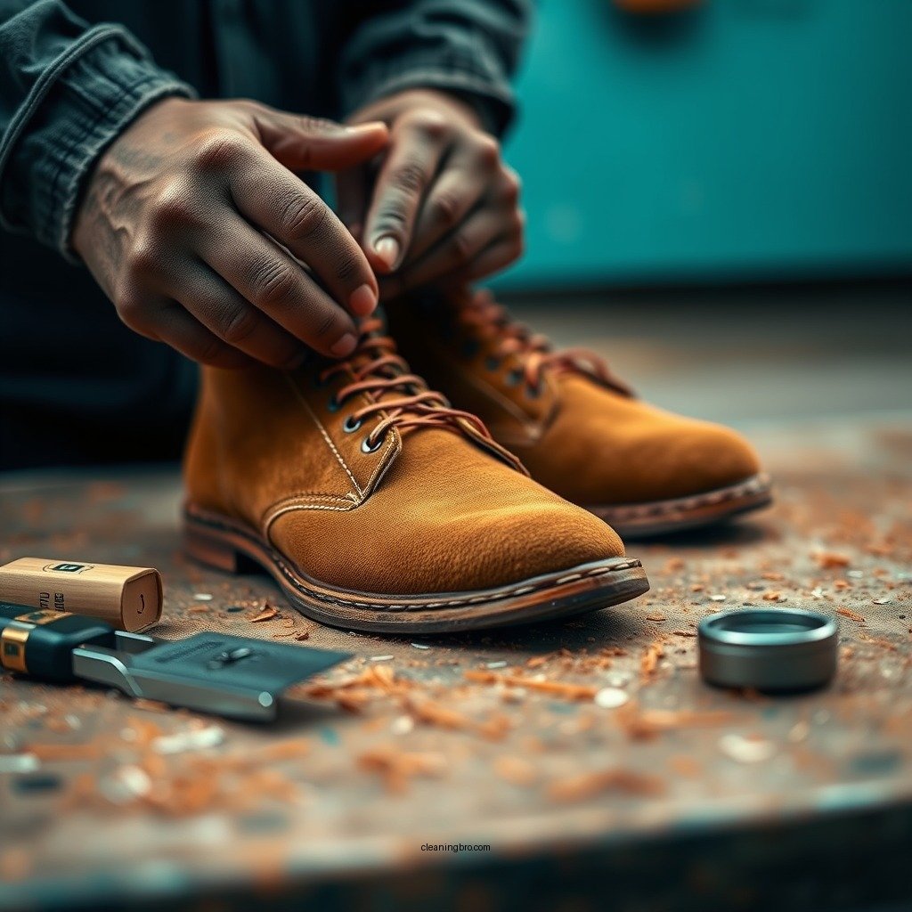 Essential Cleaning Tools - how to clean nubuck