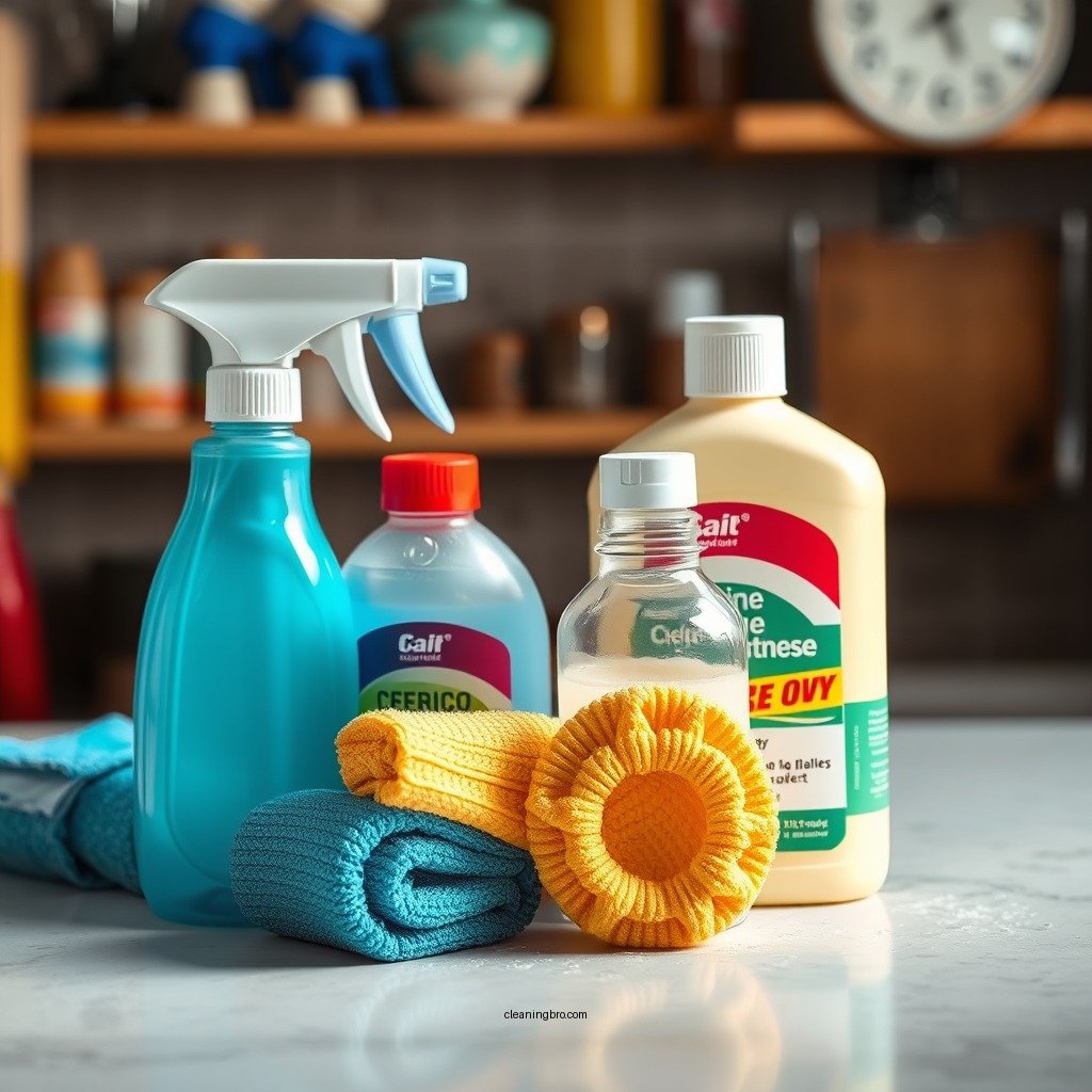 Essential Cleaning Supplies - how to clean off silicone lubricant