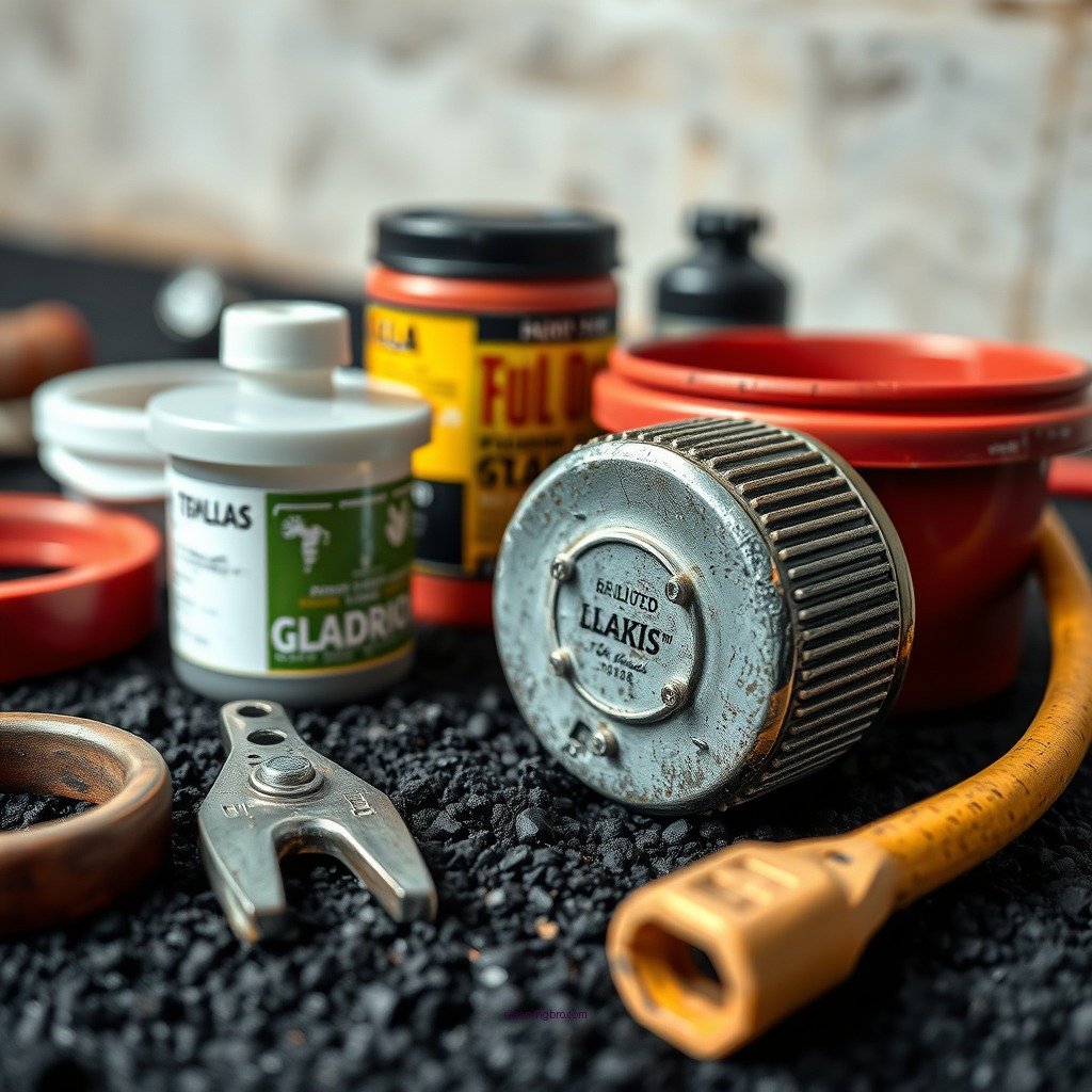 Essential Tools and Materials - how to clean oil from asphalt