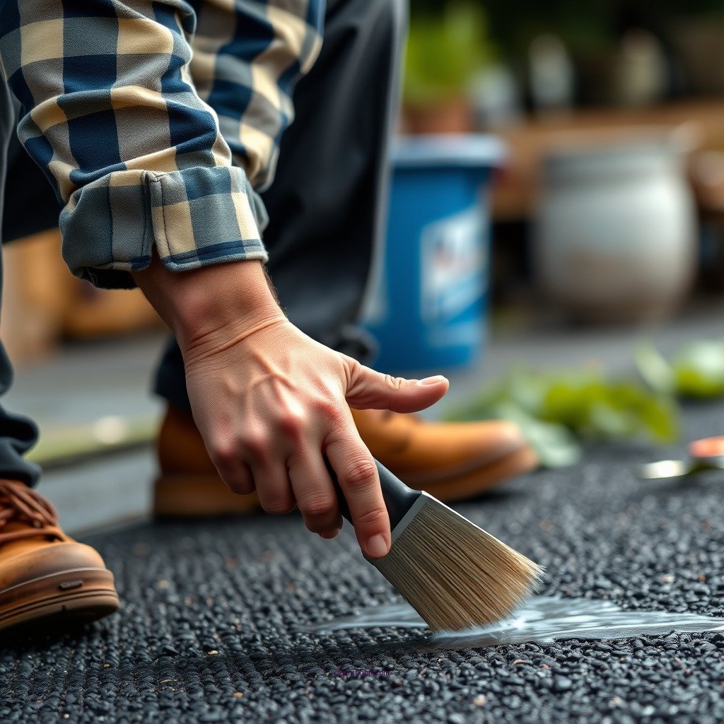 Step-by-Step Cleaning Process - how to clean oil from asphalt
