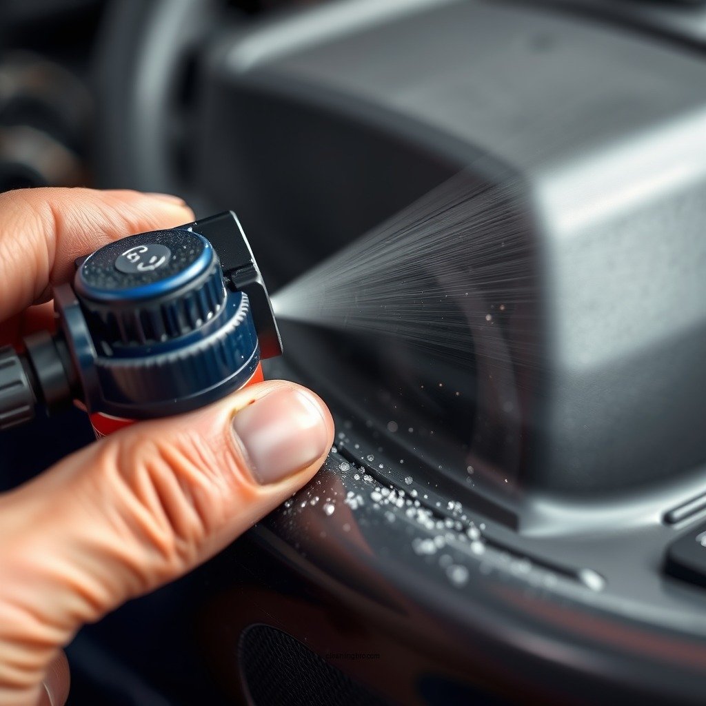 Apply Degreaser - how to clean oil off an engine