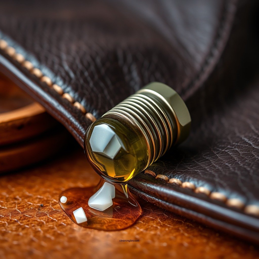 Using Common Household Items - how to clean oil off leather