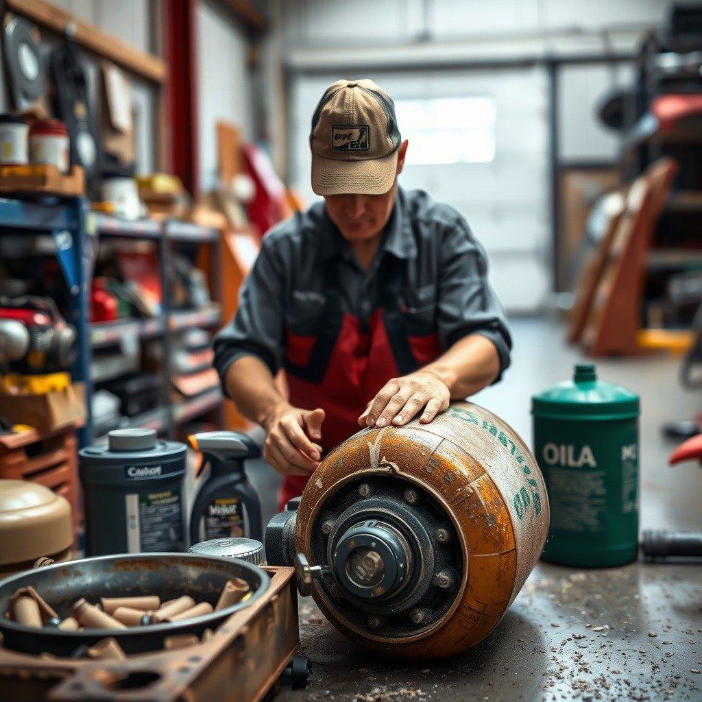 Gather Your Supplies - how to clean oil off of engine
