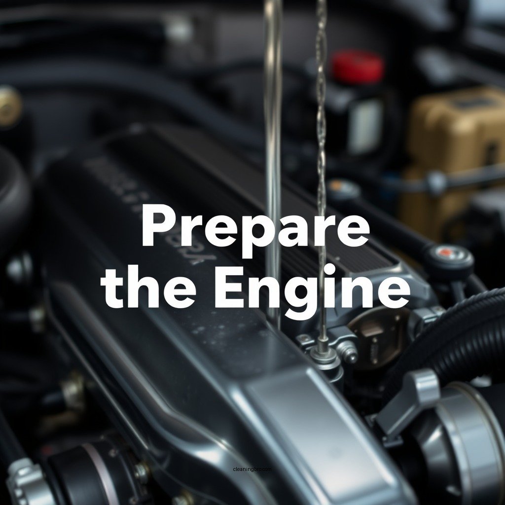 Prepare the Engine - how to clean oil off of engine