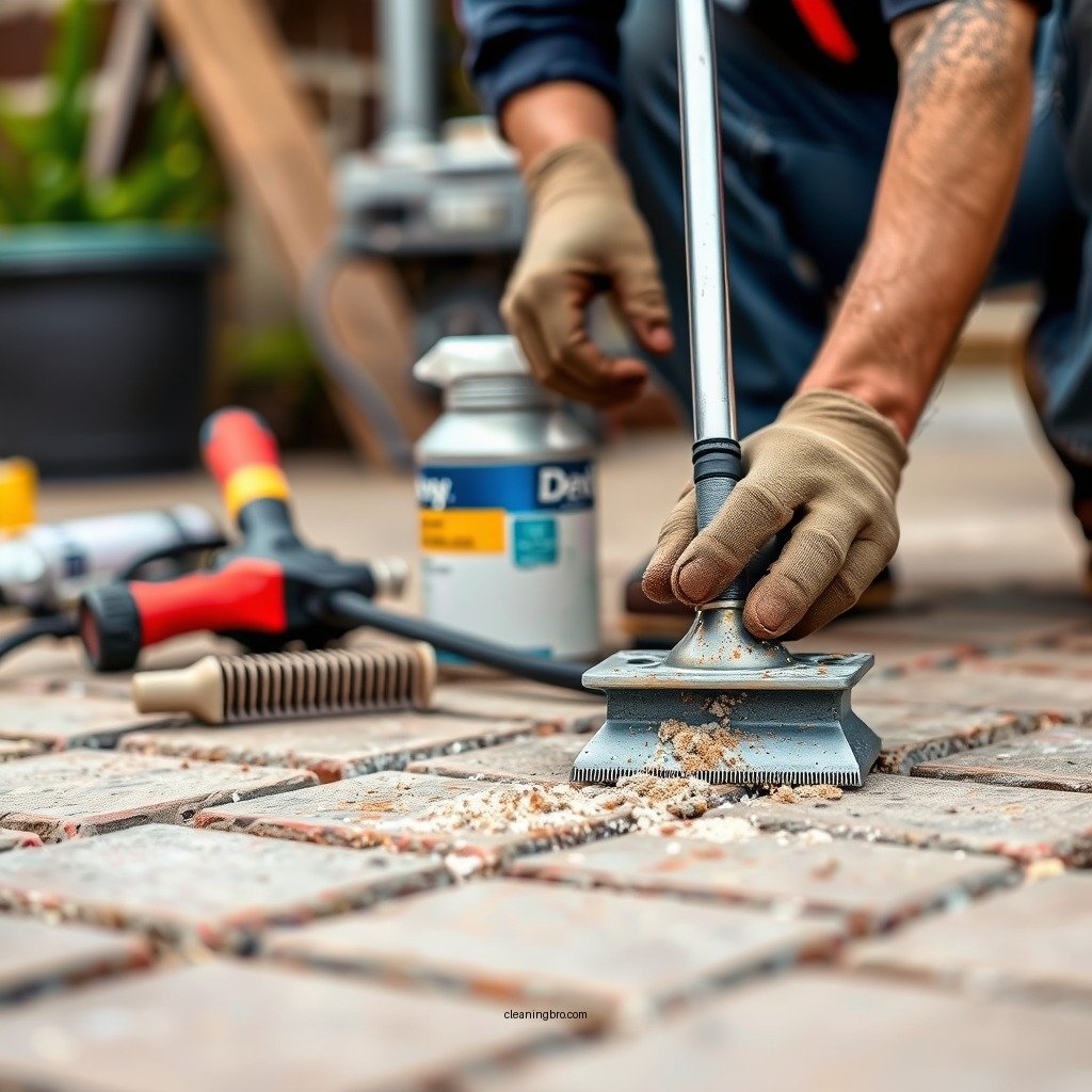 Essential Tools and Materials - how to clean oil off pavers