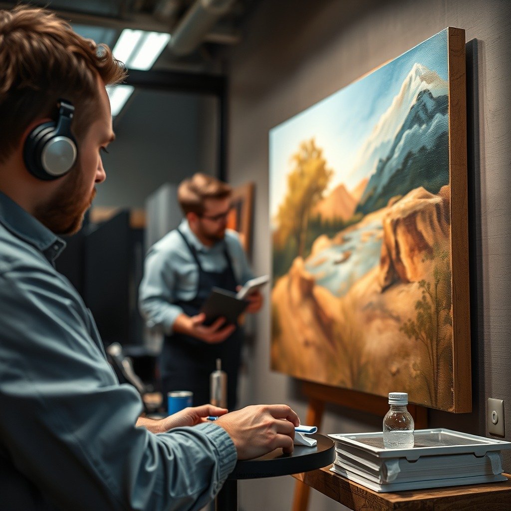 Essential Supplies for Cleaning - how to clean oil painting on canvas