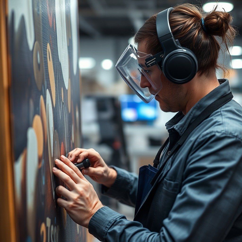 Preparing the Painting for Cleaning - how to clean oil painting on canvas