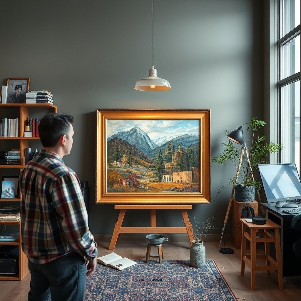 Understanding Your Oil Painting - how to clean oil painting on canvas