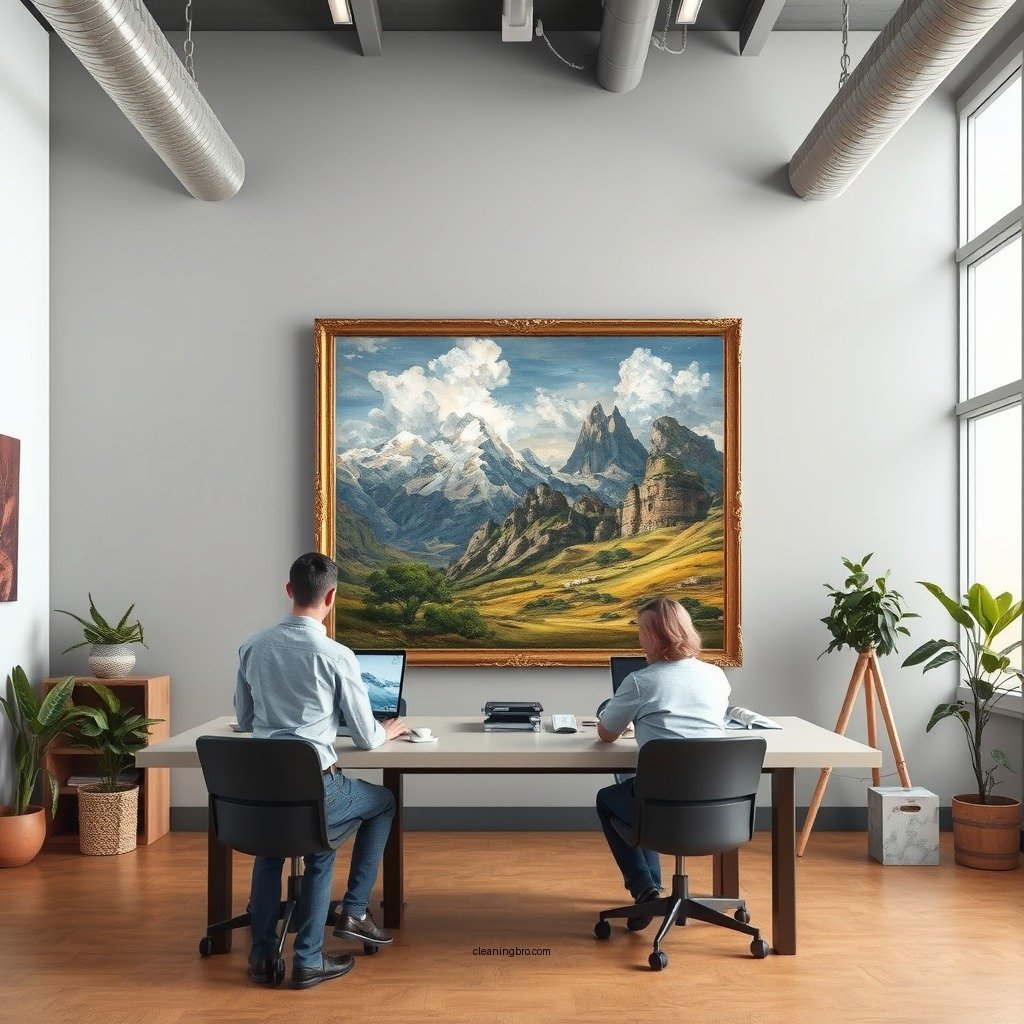 Understanding the Composition of Oil Paintings - how to clean oil paintings