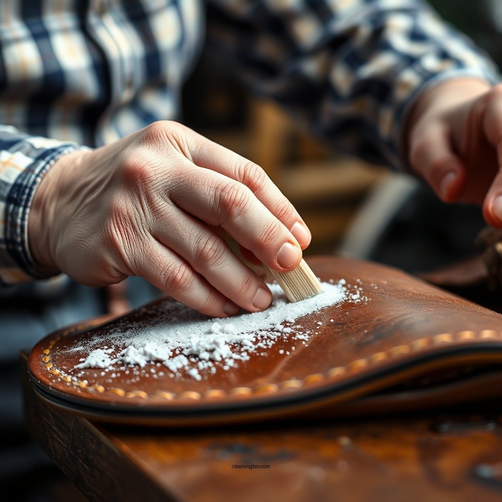 Step-by-Step Cleaning Process - how to clean old leather