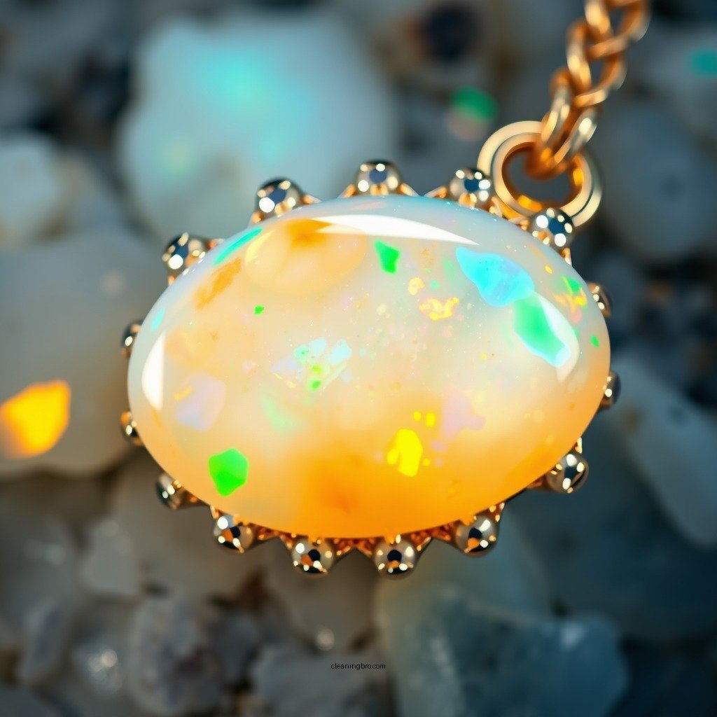 Understanding Opal Care - how to clean opal jewelry