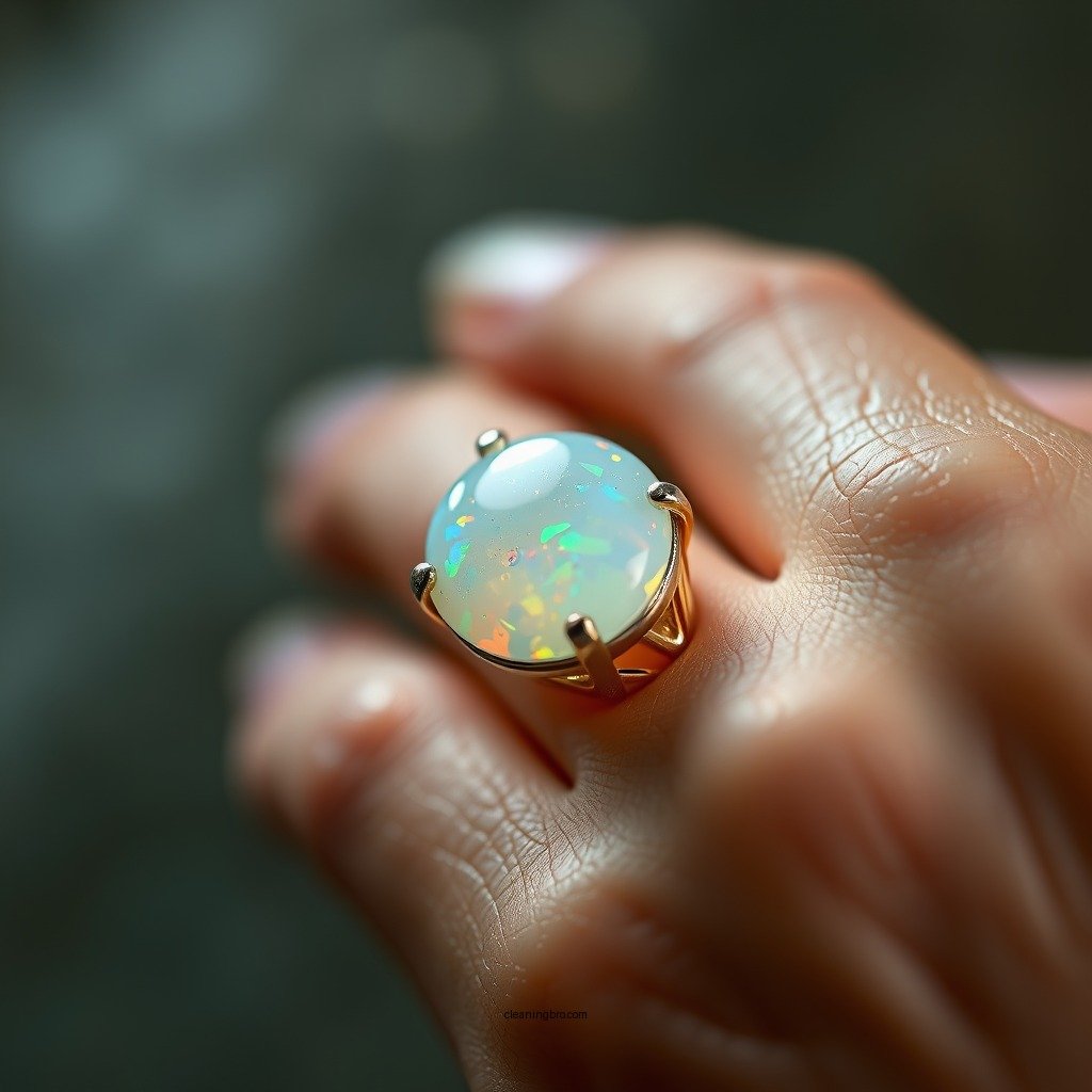 Step-by-Step Cleaning Process - how to clean opal ring