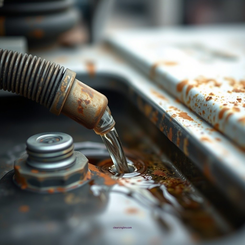 Draining the Old Fuel - how to clean out a boat fuel tank