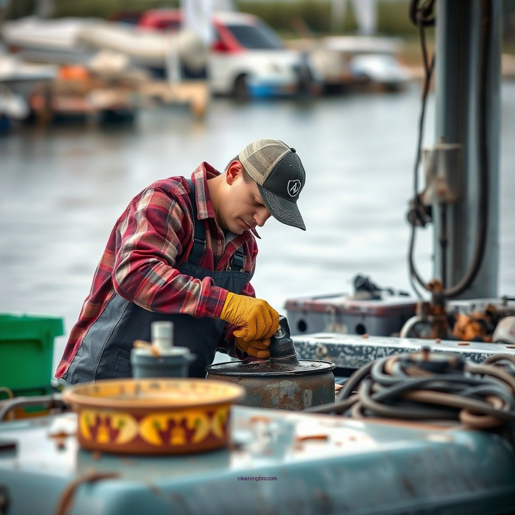 Preparing for the Cleaning Process - how to clean out a boat fuel tank