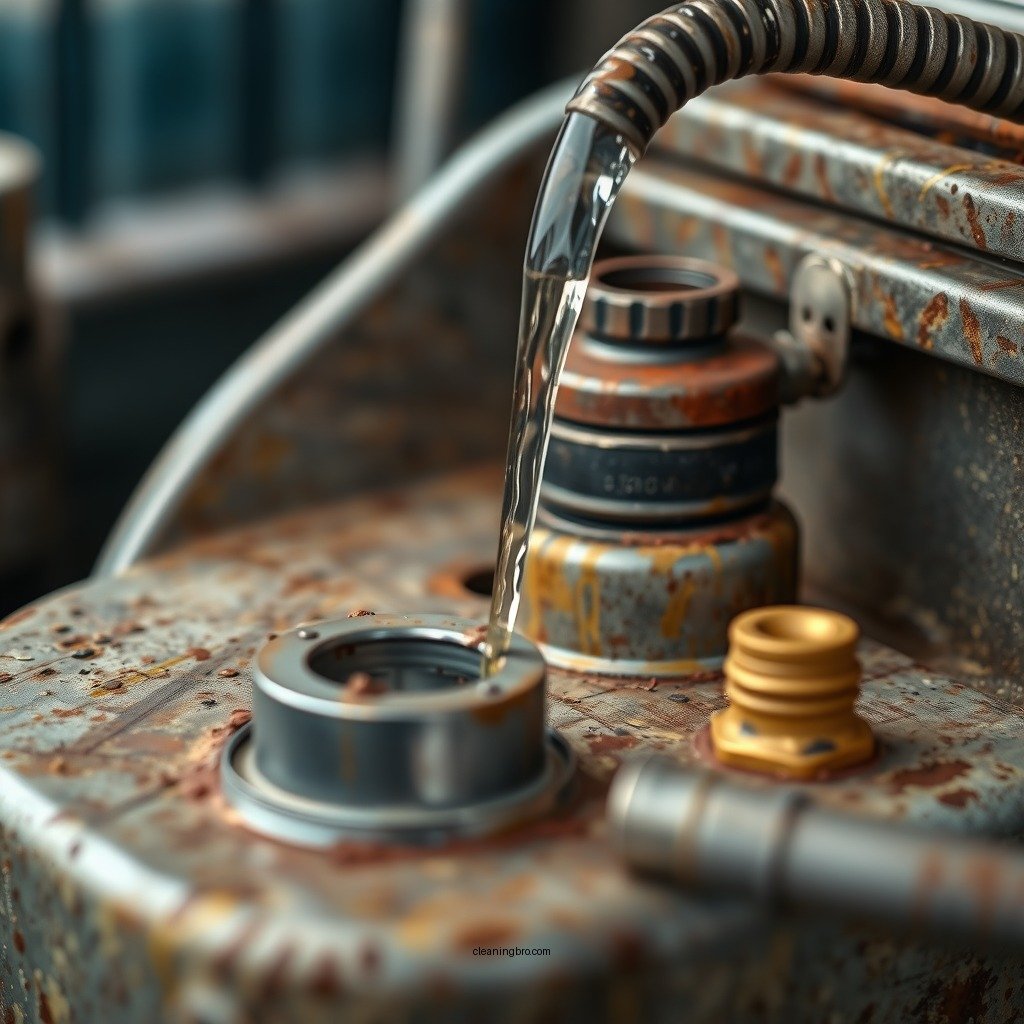 Drain the Old Fuel - how to clean out a boat gas tank