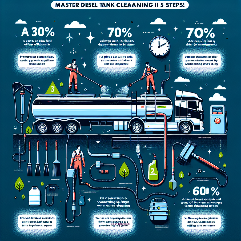 how to clean out a diesel tank - Data Infographic and Statistics