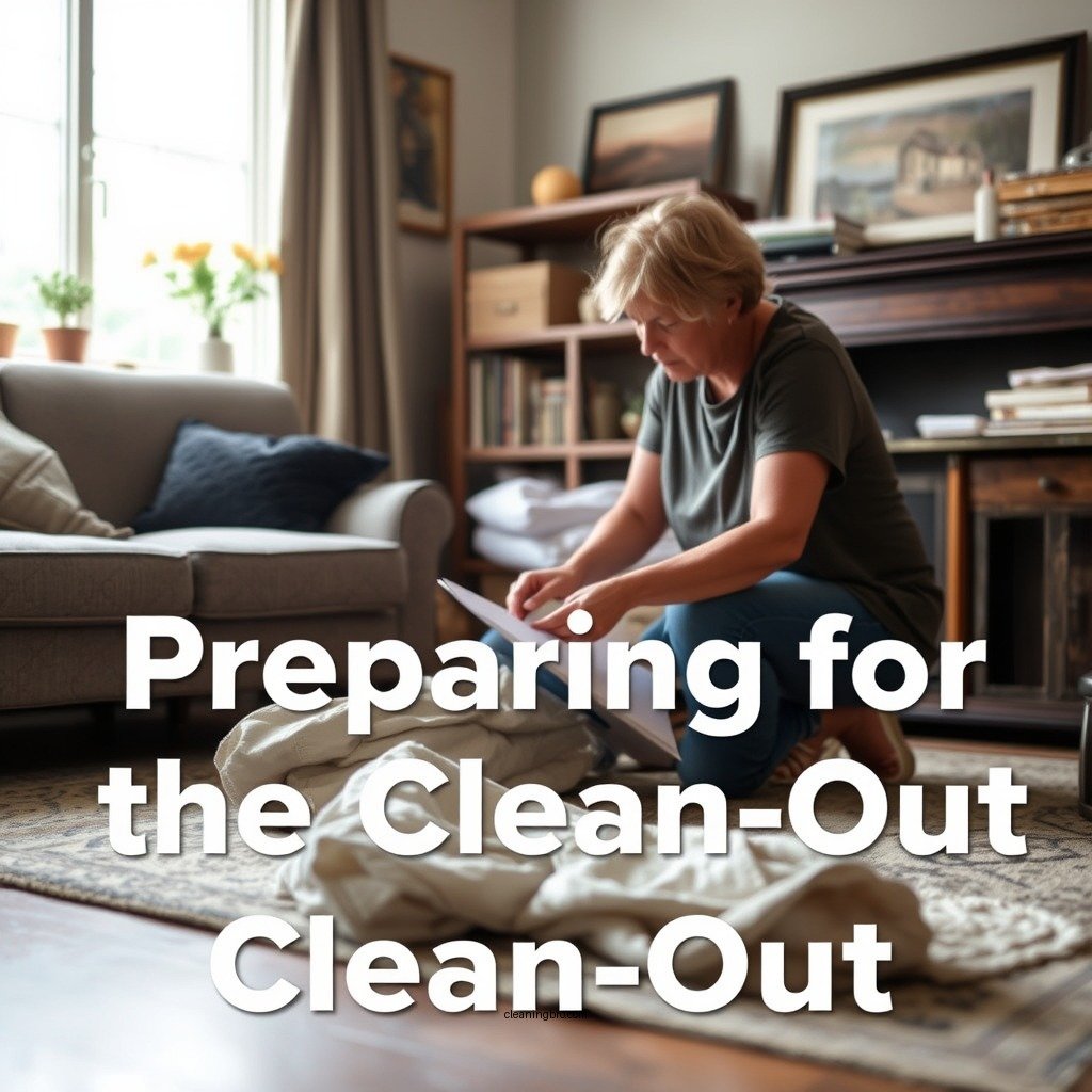 Preparing for the Clean-Out - how to clean out a house after someone dies