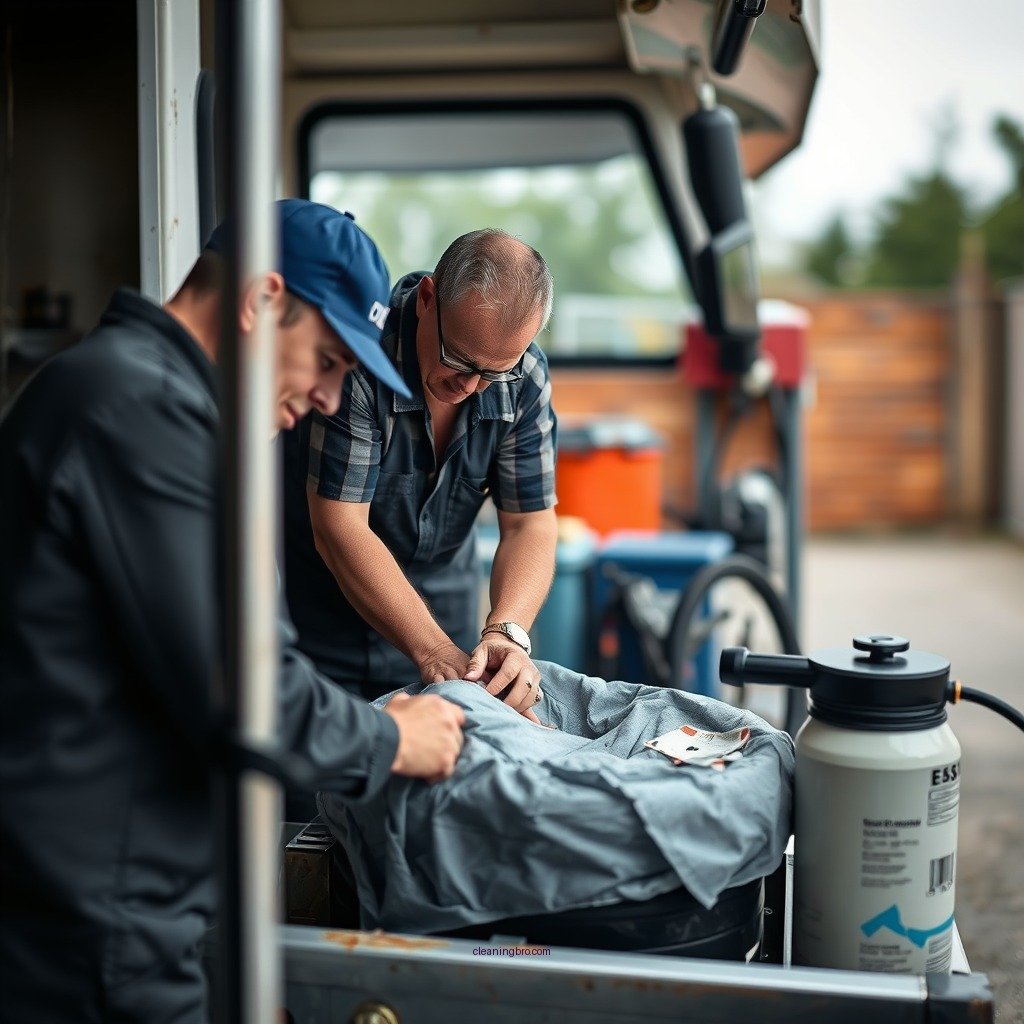 Cleaning and Odor Control - how to clean out black tank on rv