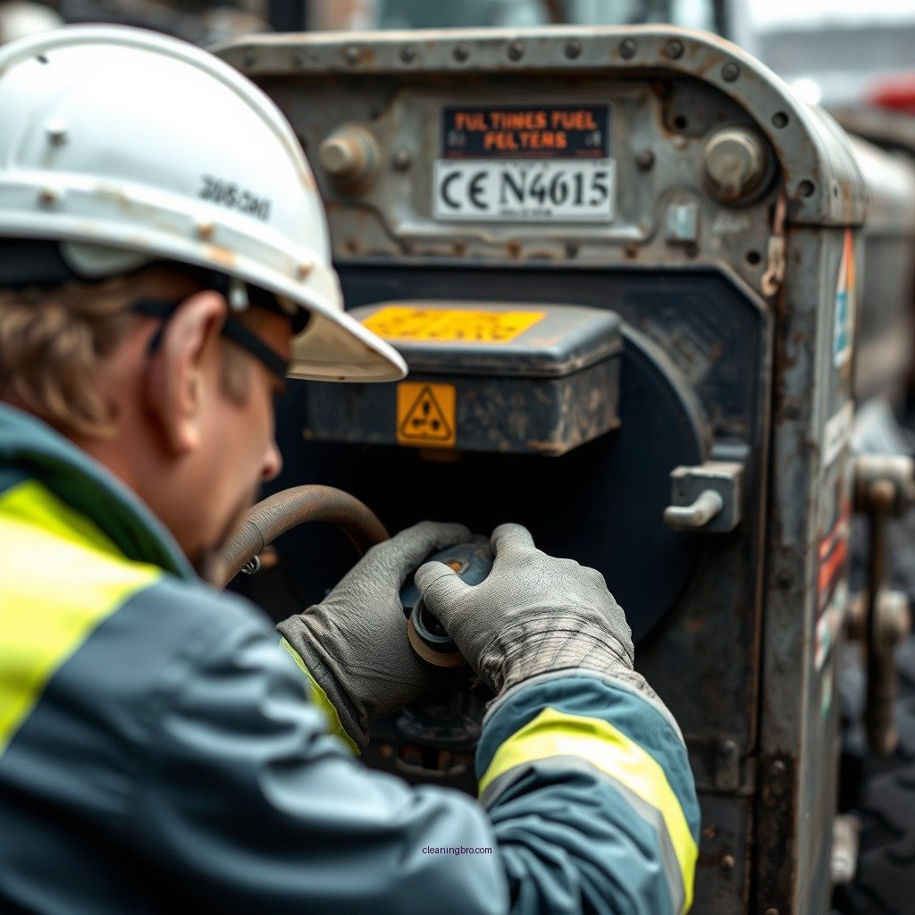 Safety Precautions - how to clean out diesel fuel tank