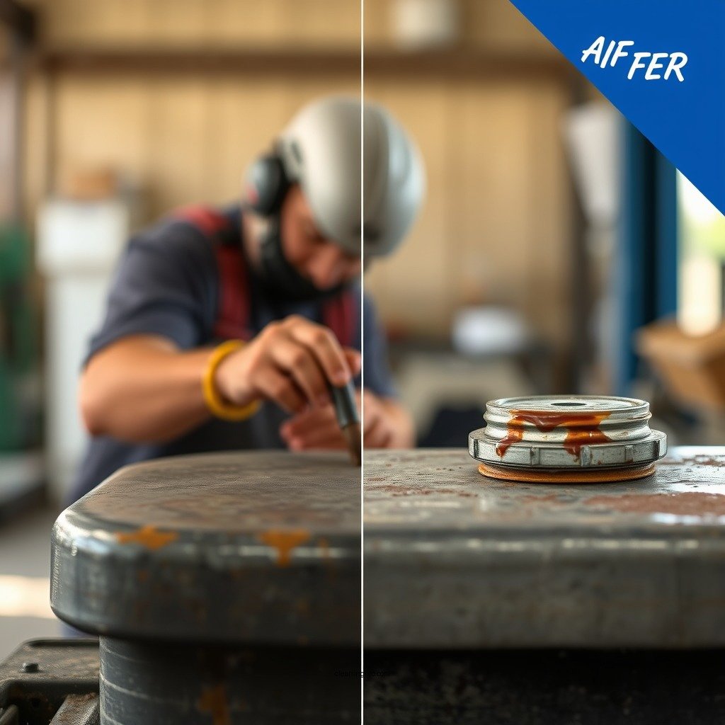 Safety Precautions Before Starting - how to clean out fuel tank