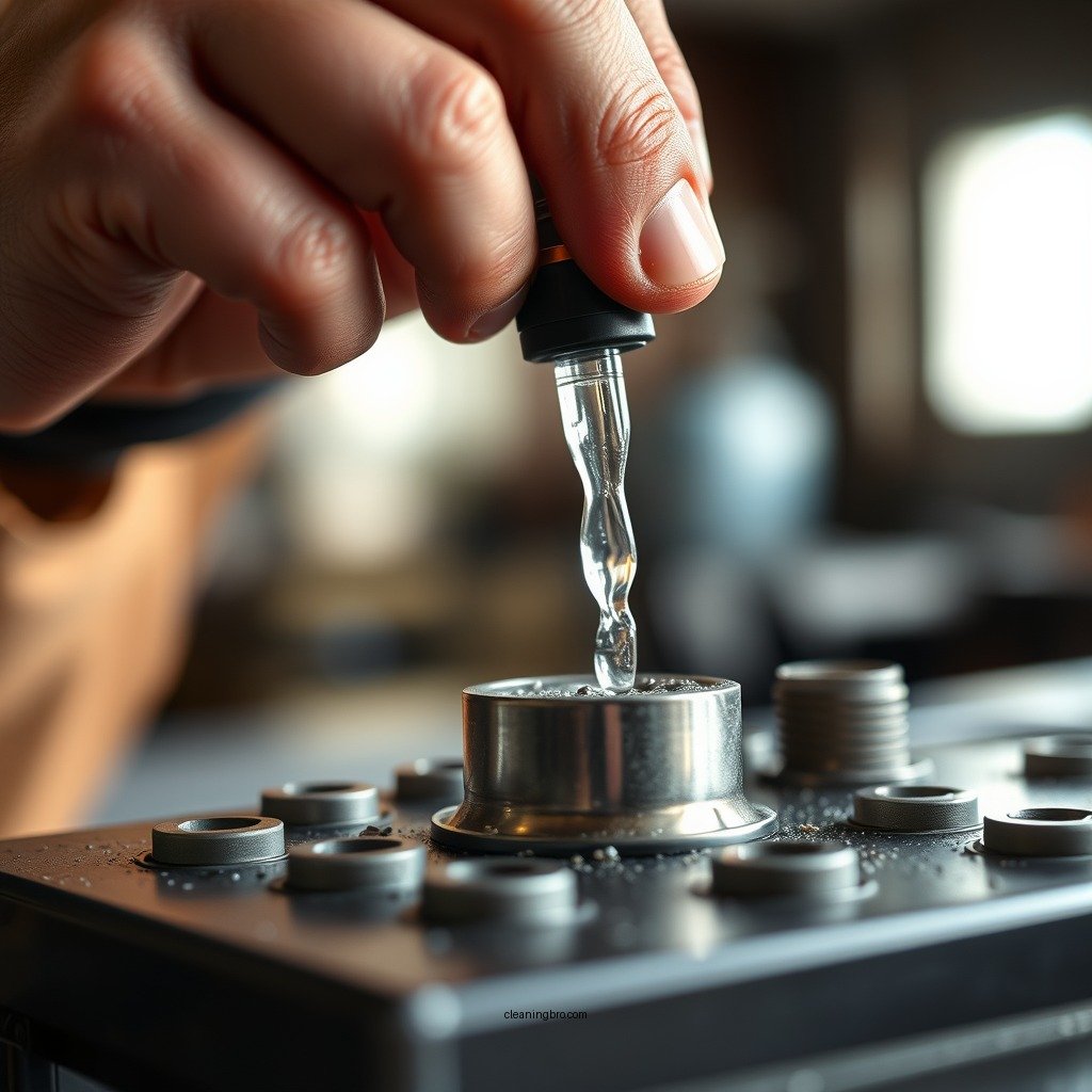 Step-by-Step Cleaning Process - how to clean out old cap filling