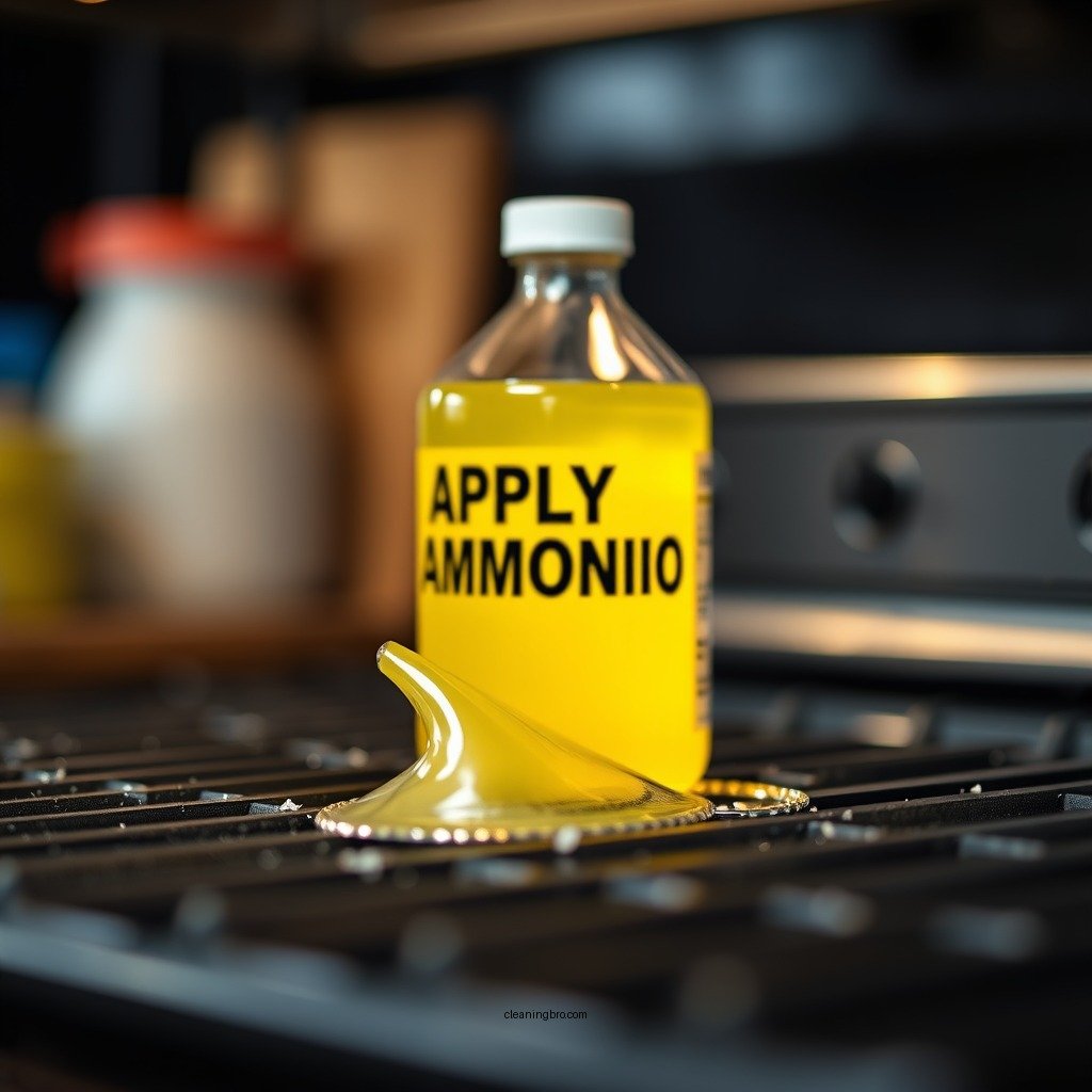 Apply Ammonia - how to clean oven with ammonia