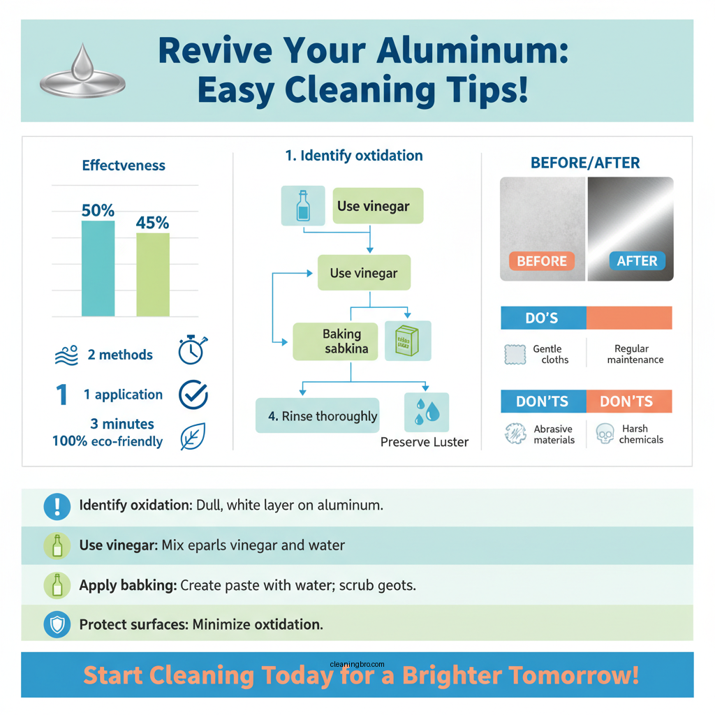 how to clean oxidation from aluminum - Data Infographic and Statistics