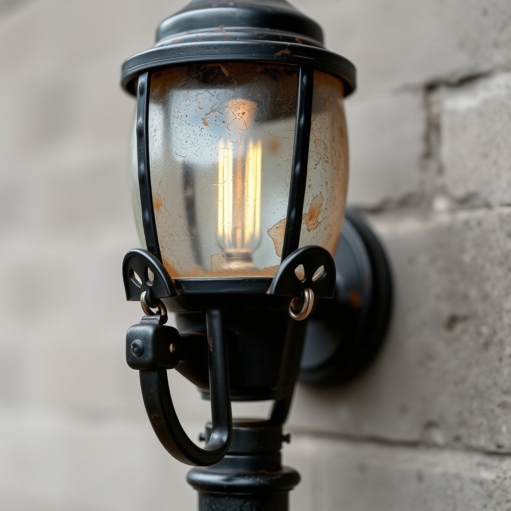 Understanding Oxidation - how to clean oxidized outdoor light fixtures