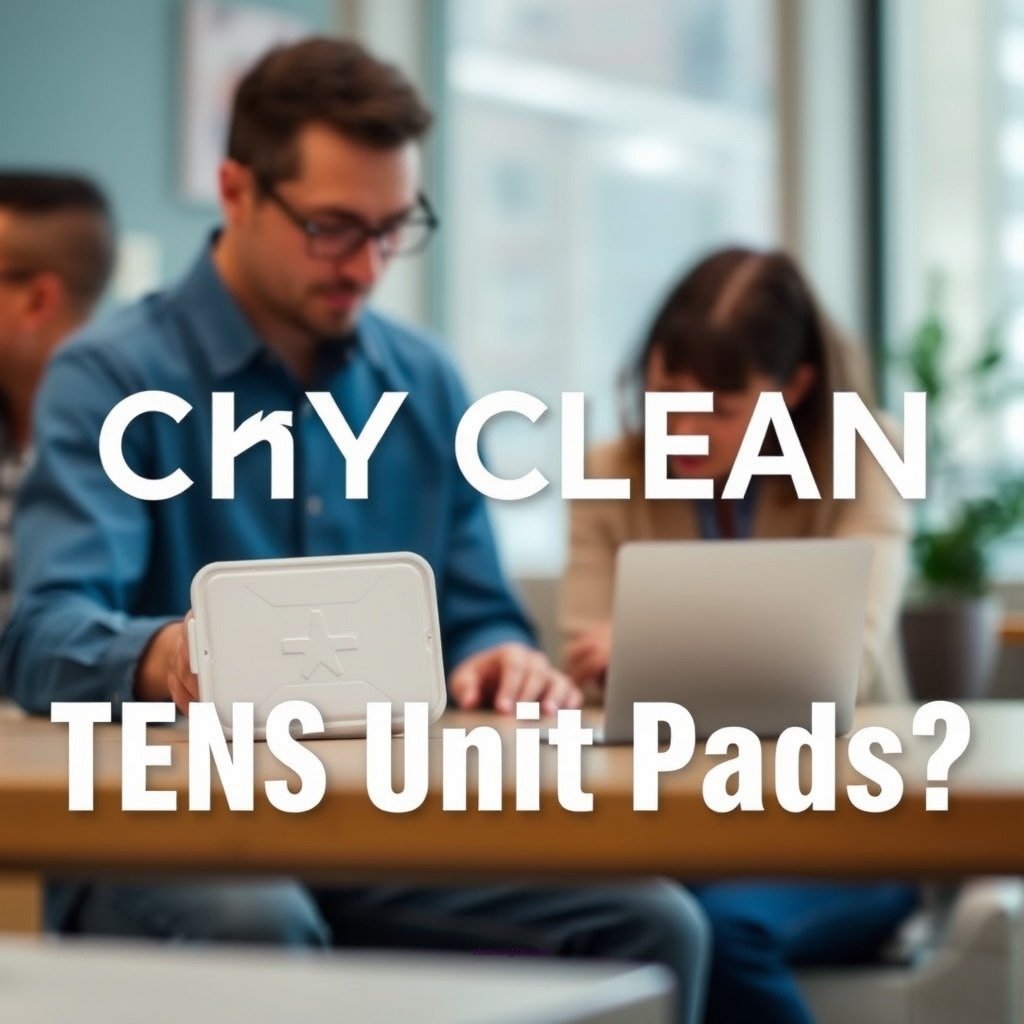 Why Clean TENS Unit Pads? - how to clean pads for tens unit