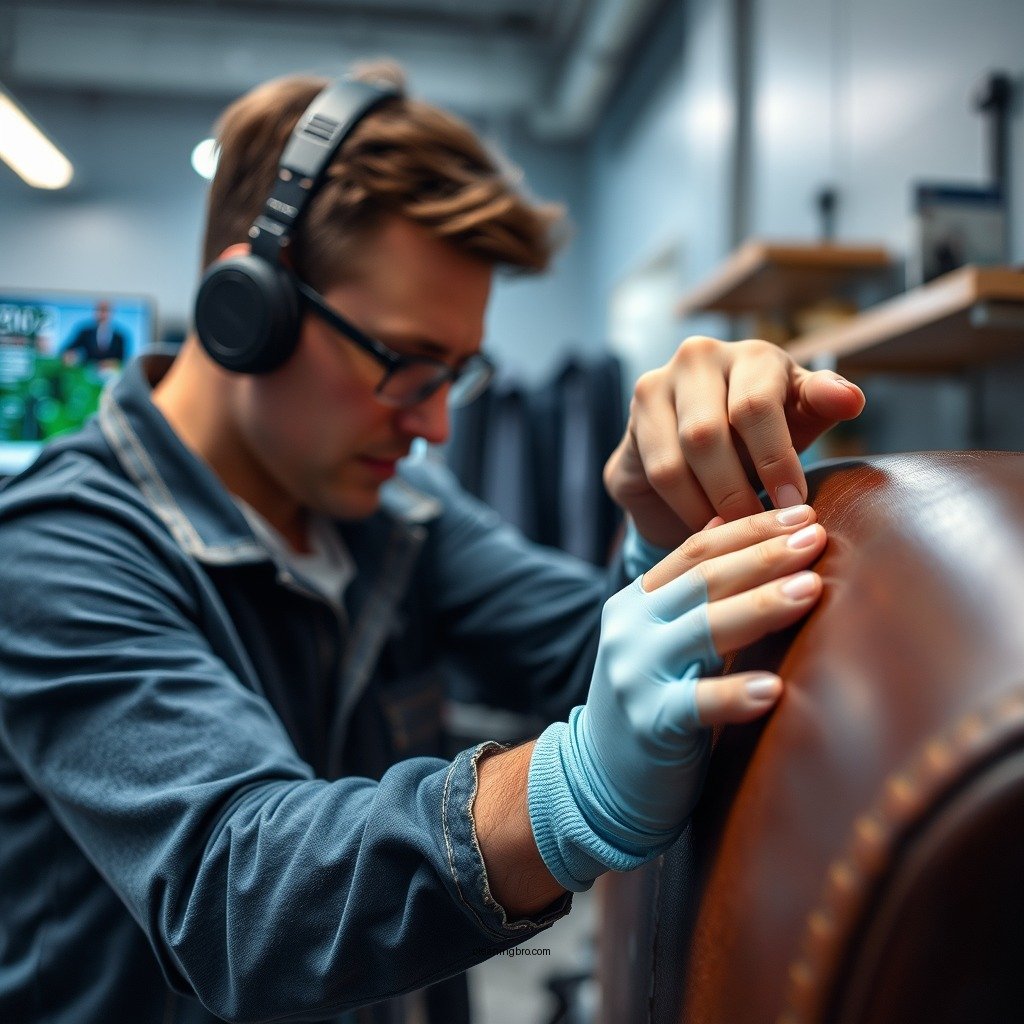 Step-by-Step Cleaning Process - how to clean paint from leather