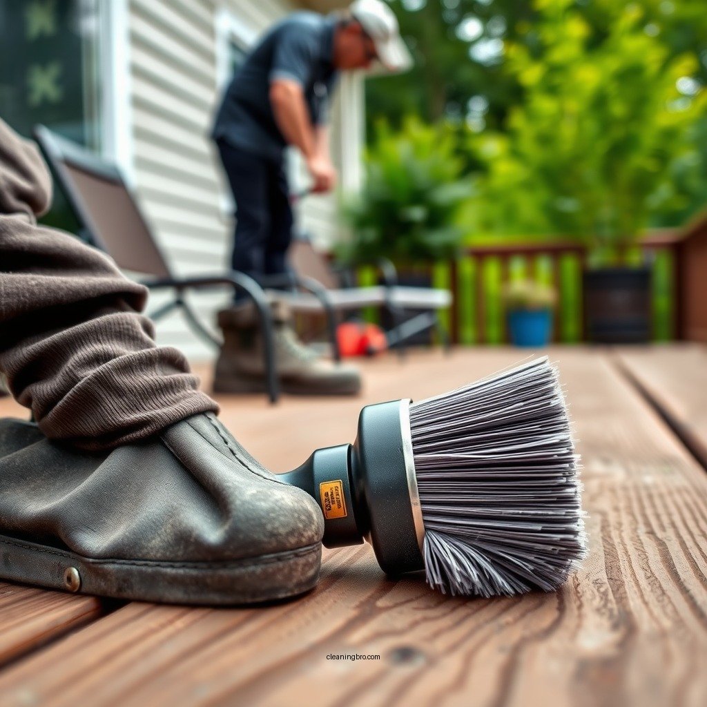 Inspect the Deck Surface - how to clean painted deck before repainting
