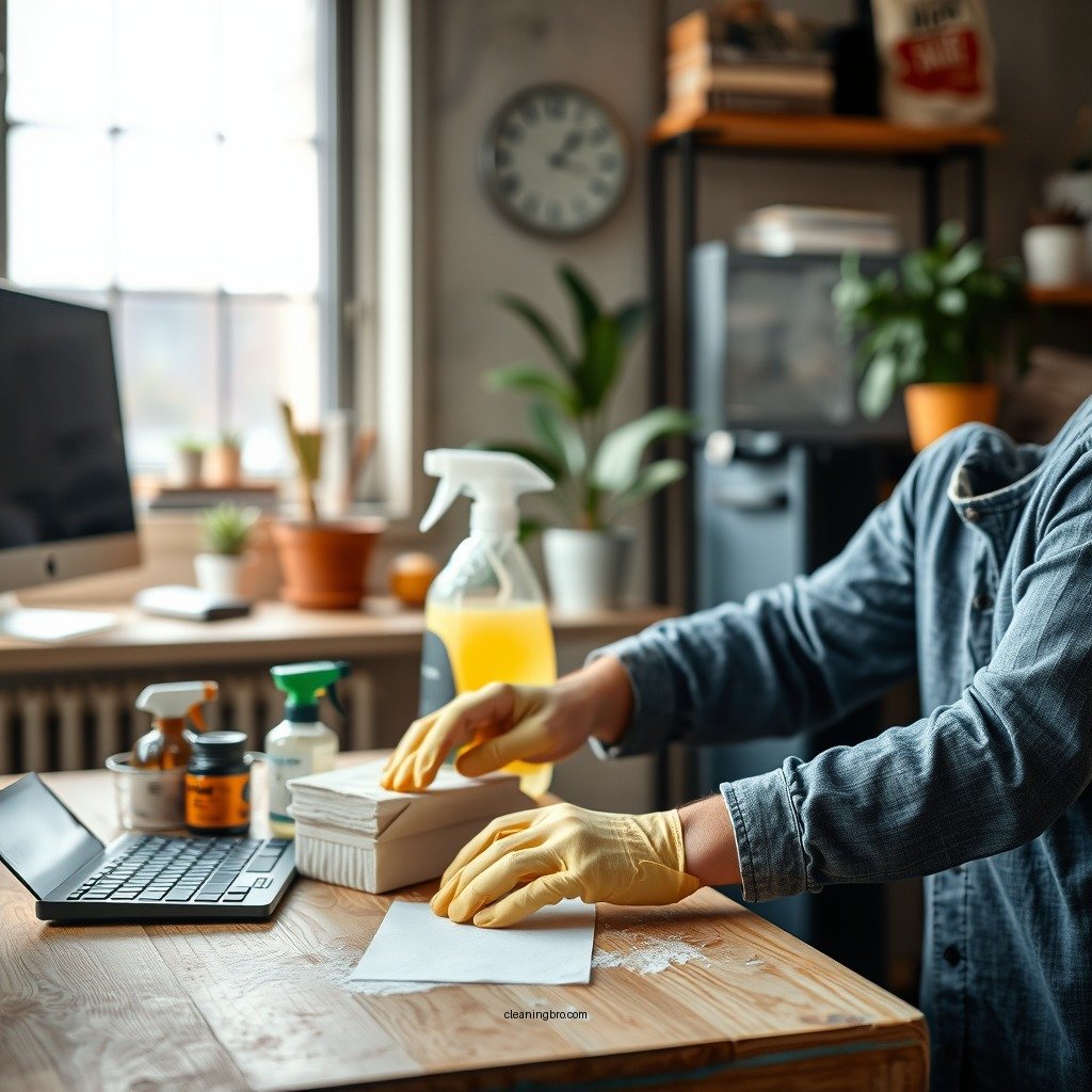 Essential Cleaning Supplies - how to clean painted furniture