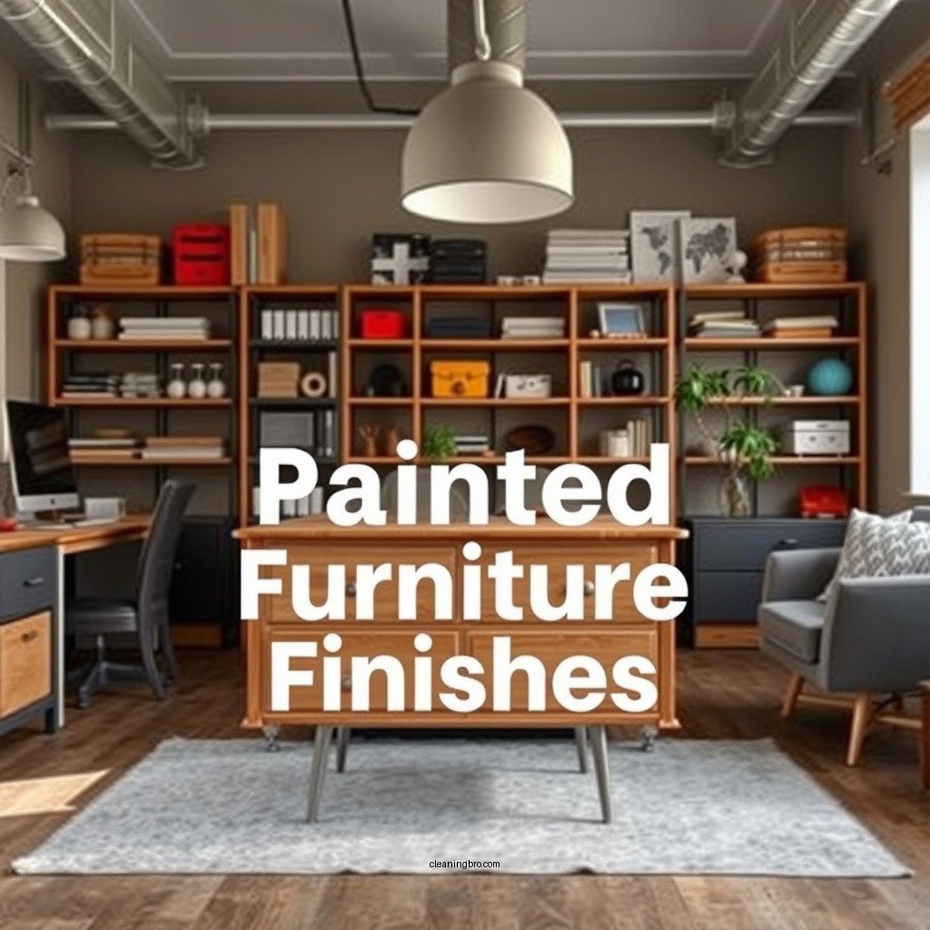 Understanding Painted Furniture Finishes - how to clean painted furniture