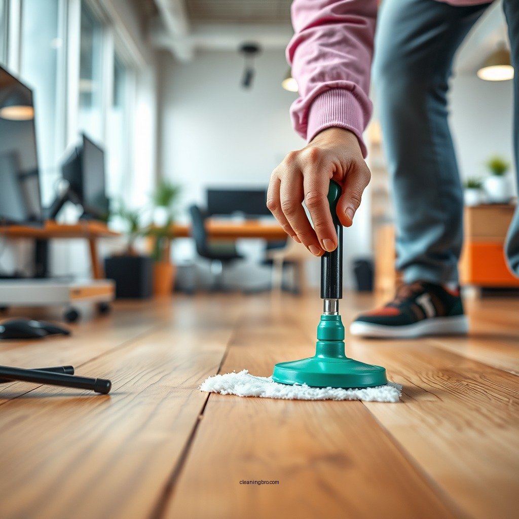 Daily Maintenance Tips - how to clean painted wood floors