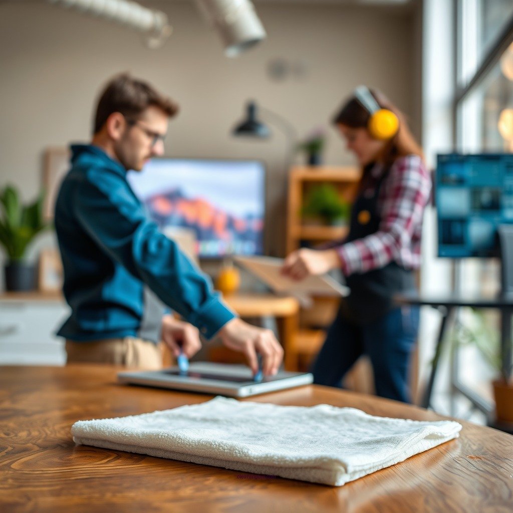 Removing Stains and Scuffs - how to clean painted wood furniture