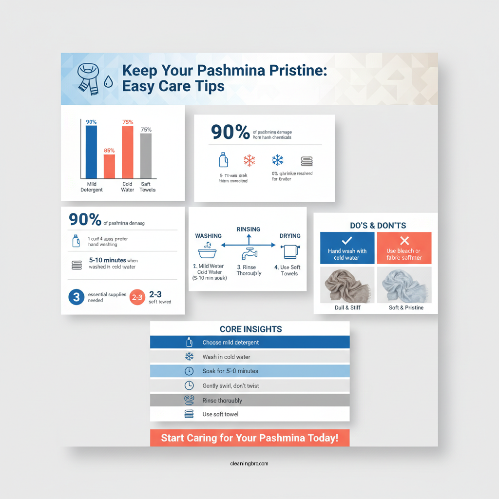 how to clean pashmina - Data Infographic and Statistics