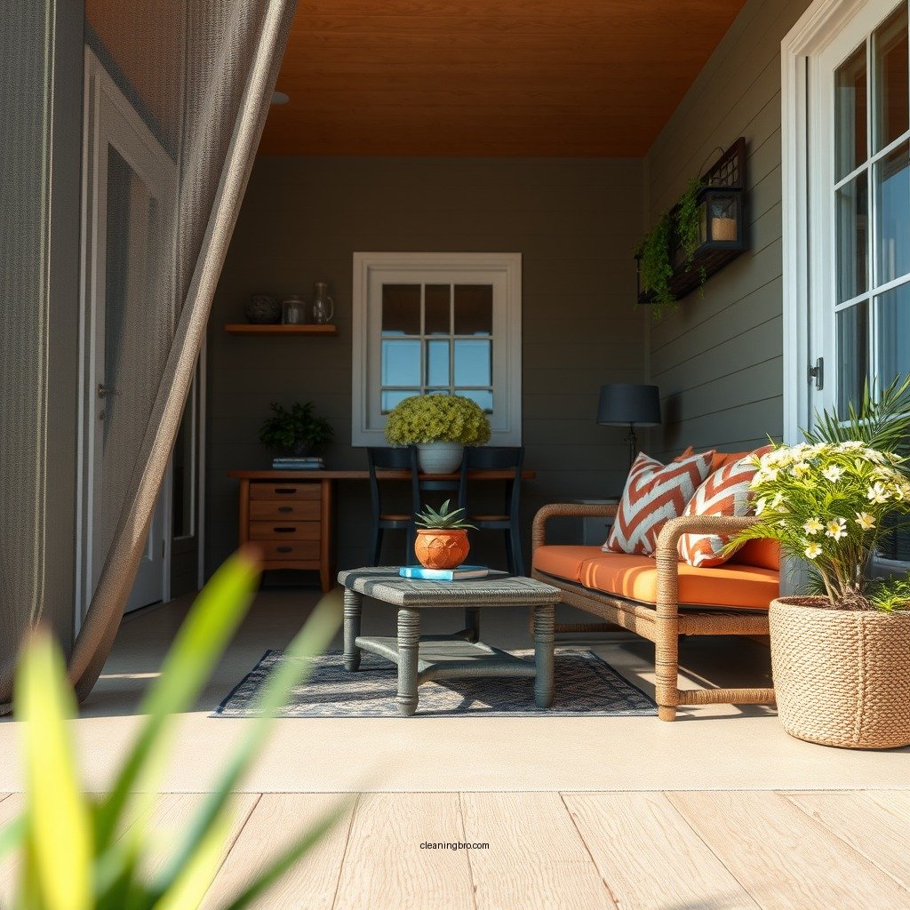 Prepare the Furniture for Cleaning - how to clean patio furniture mesh