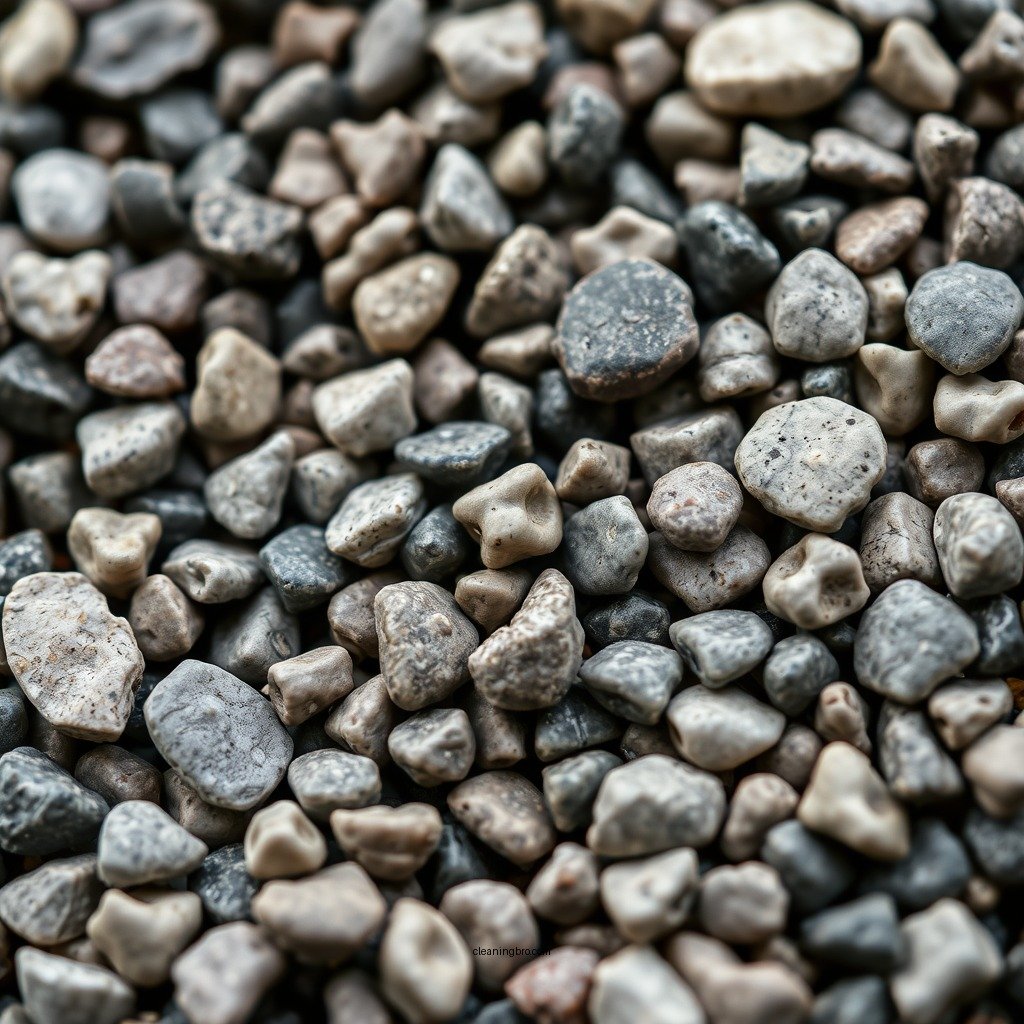 Rinse the Pea Gravel - how to clean pea gravel
