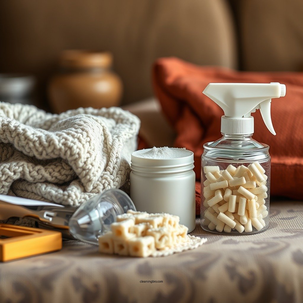 Materials You’ll Need - how to clean pee smell out of couch