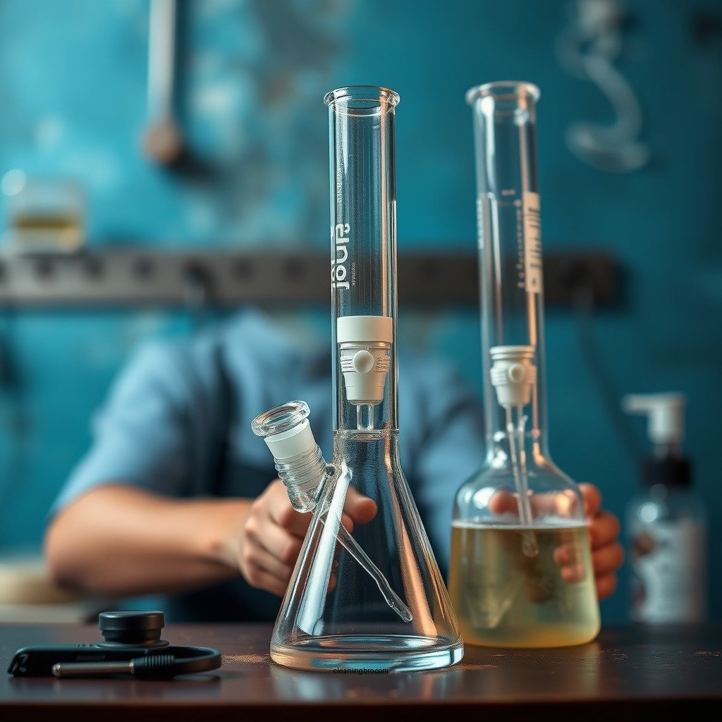 Disassemble the Bong - how to clean percolator bongs