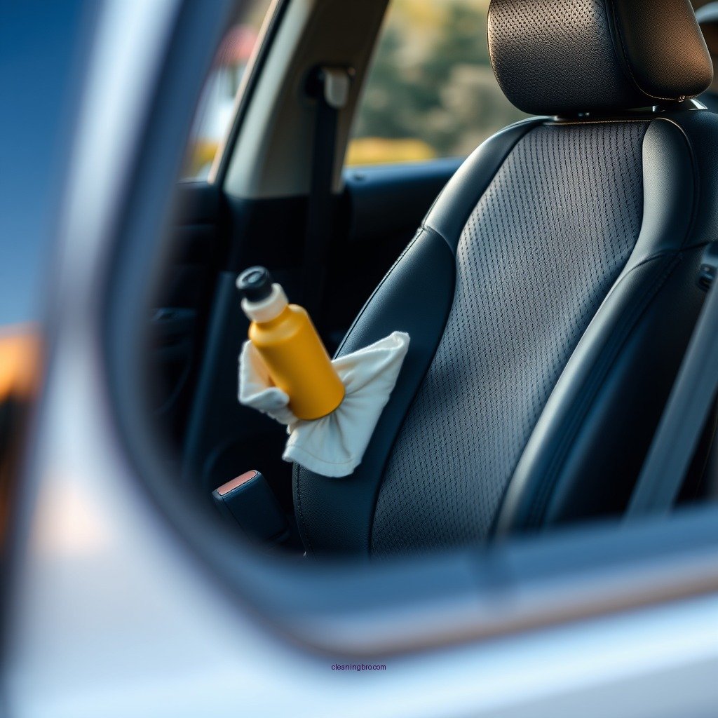 Step-by-Step Cleaning Process - how to clean perforated leather car seats