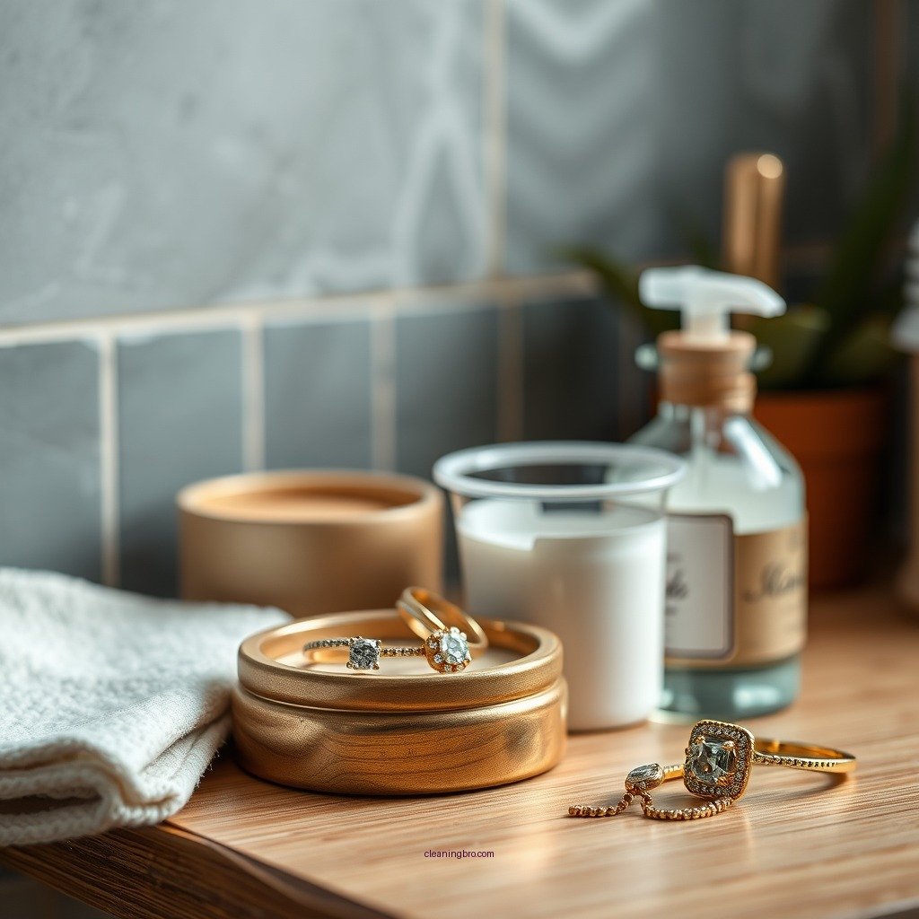 Basic Cleaning Supplies - how to clean permanent jewelry