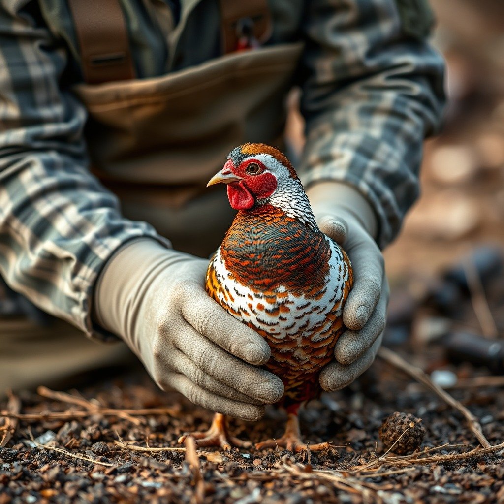 Preparing to Clean the Pheasant - how to clean pheasant