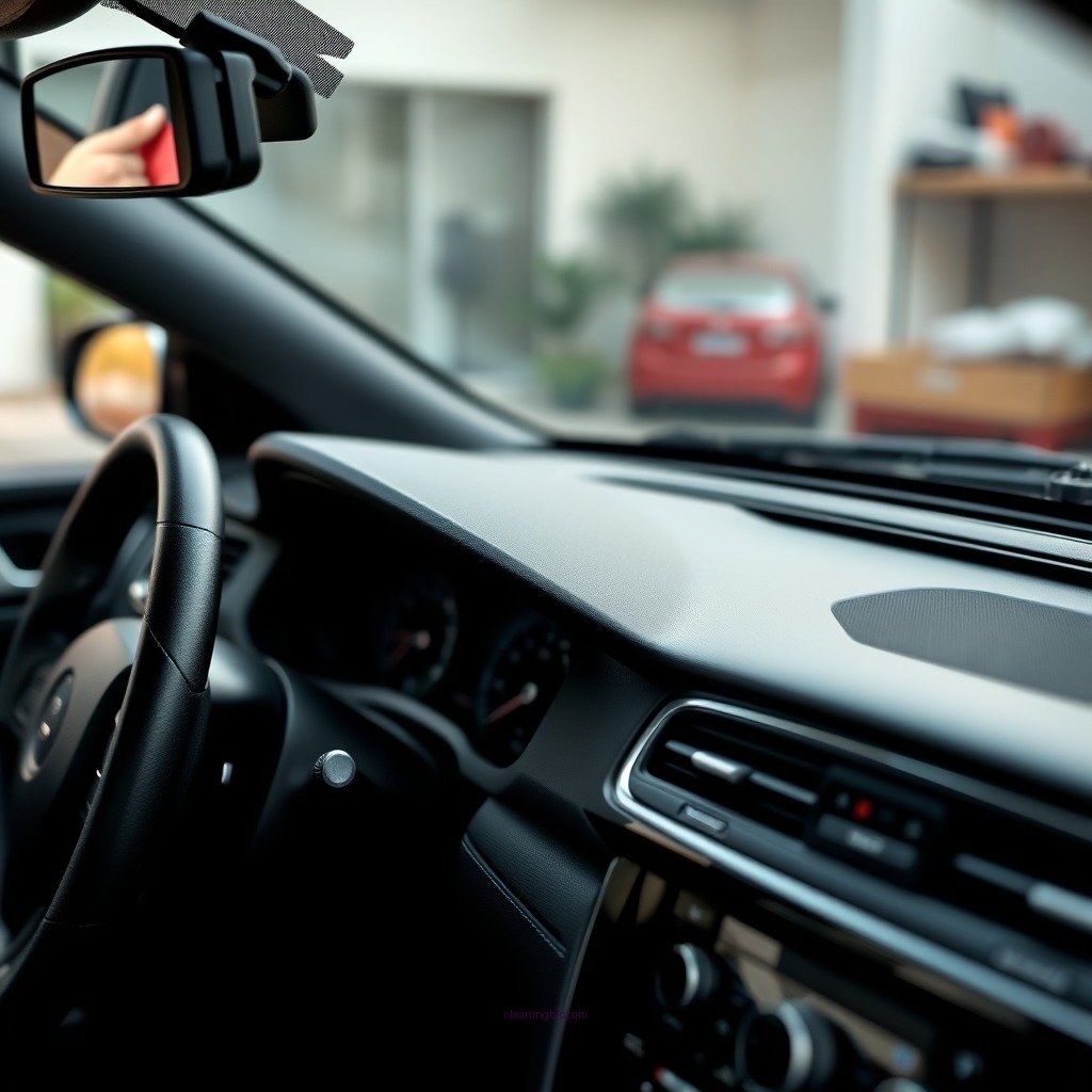 Cleaning the Dashboard and Console - how to clean piano black car interior