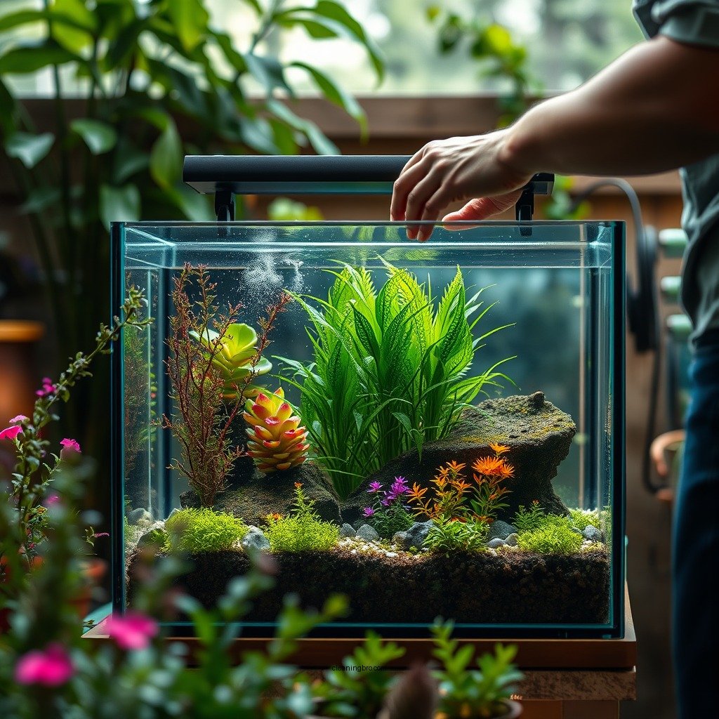 Preparing for the Cleaning Process - how to clean planted fish tank