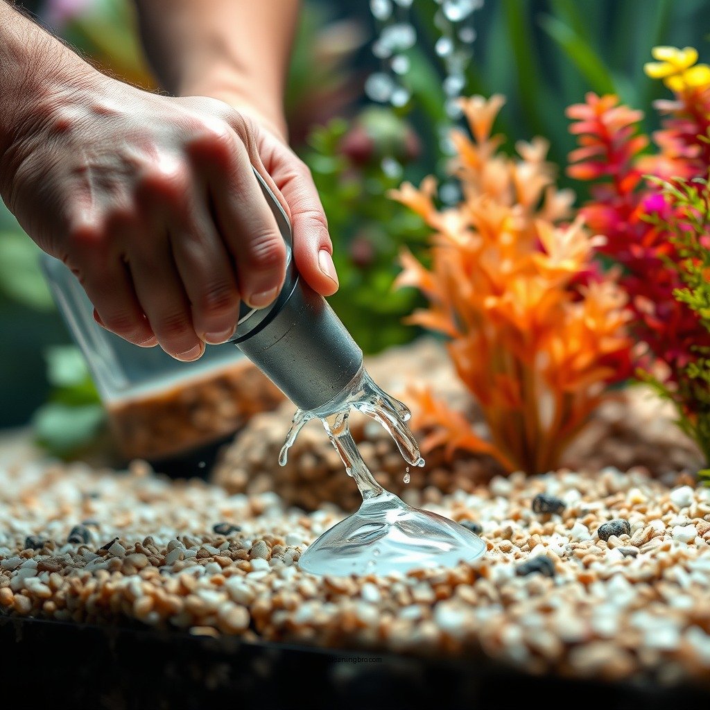 Steps to Clean the Tank - how to clean planted fish tank