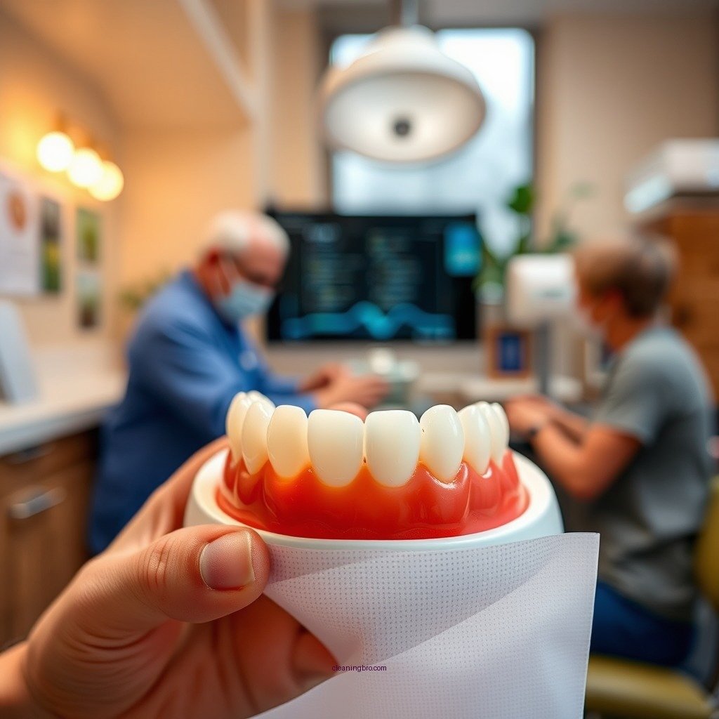 Understanding Plaque on Dentures - how to clean plaque off dentures