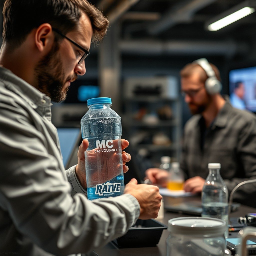 Preparing the Container for Cleaning - how to clean plastic water containers